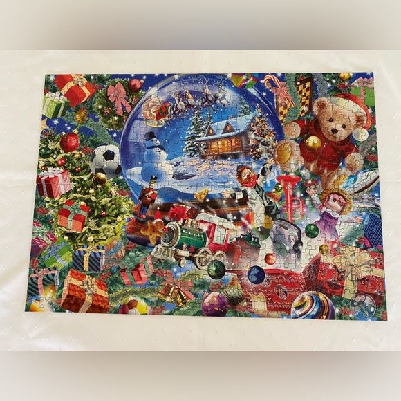 Master Pieces Snow Globe Dreams Glitter 500 Piece Puzzle - Picture 3 of 6